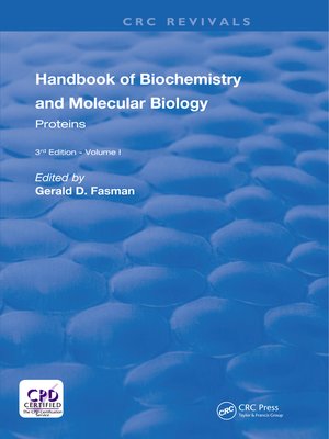 cover image of Handbook of Biochemistry
